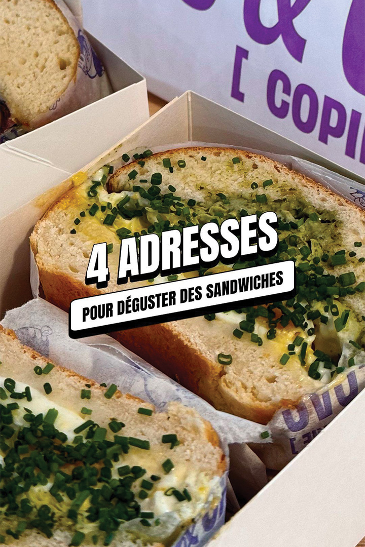 4 adresses de sandwiches à Lyon