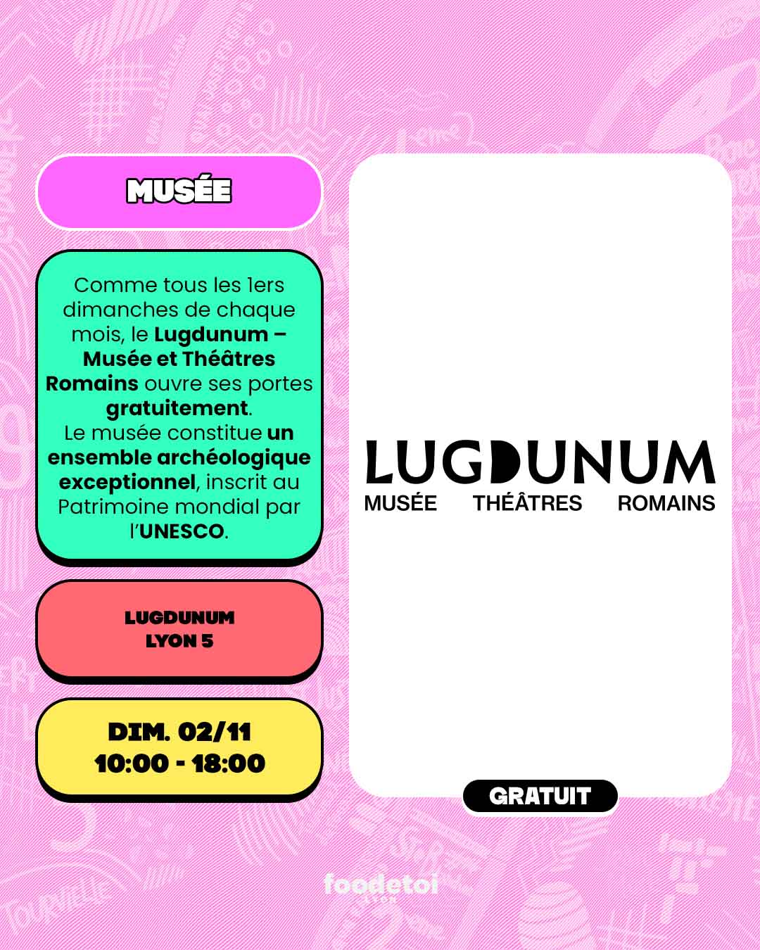 Que faire à Lyon ce week-end ?