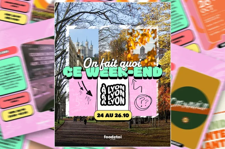 Que faire à Lyon ce week-end ? (24, 25 & 26 octobre 2025)