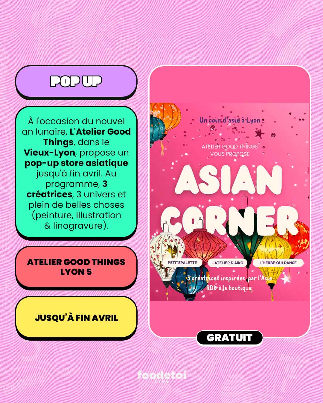 Que faire à Lyon ce week-end ?