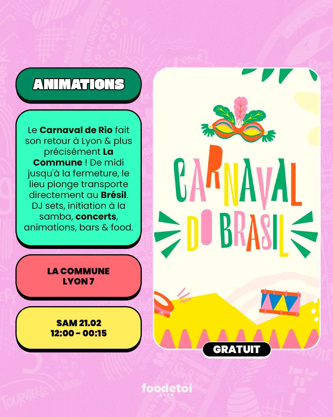 Que faire à Lyon ce week-end ?