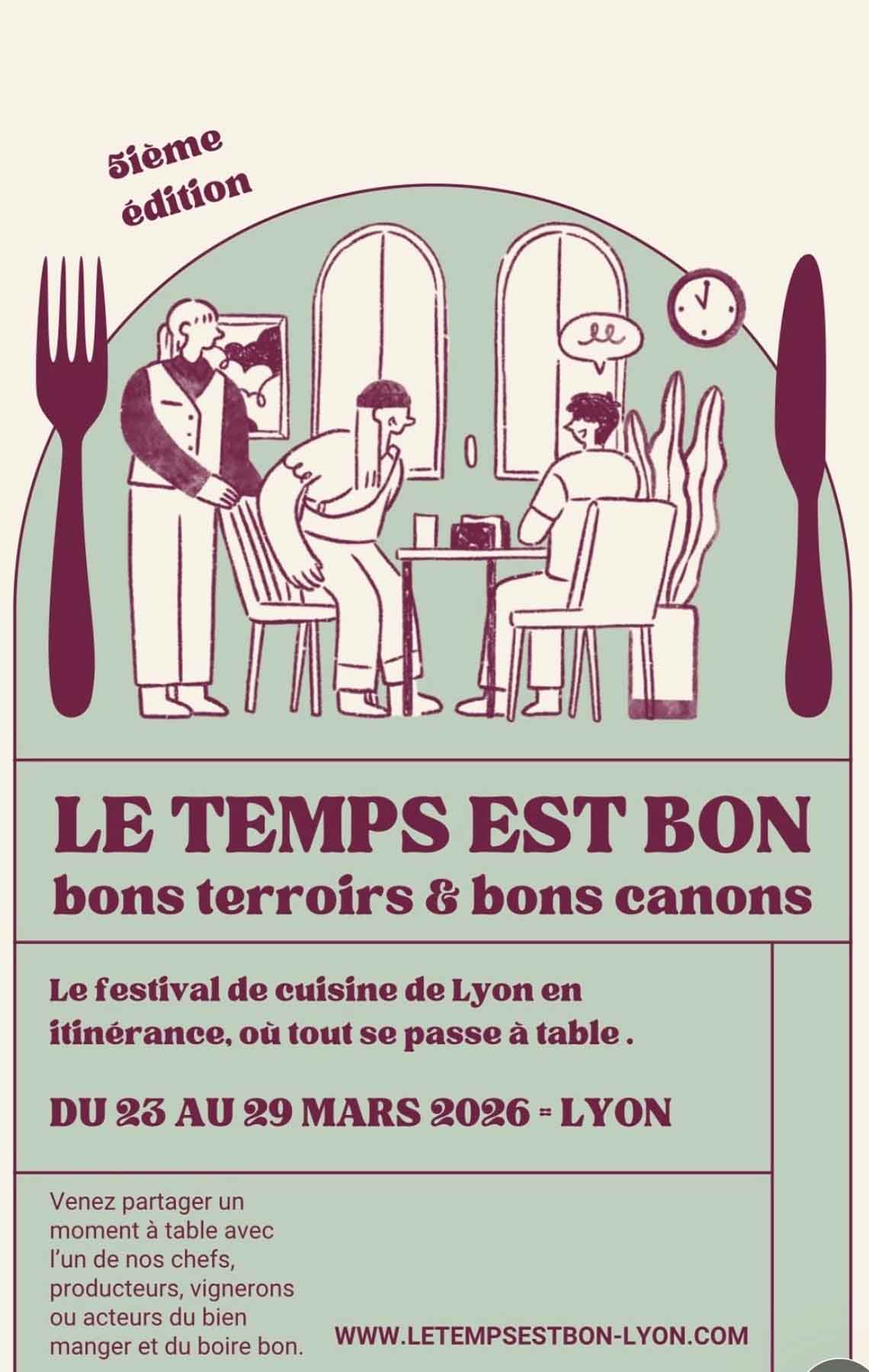 Festival - Le temps est bon 2026 - Lyon