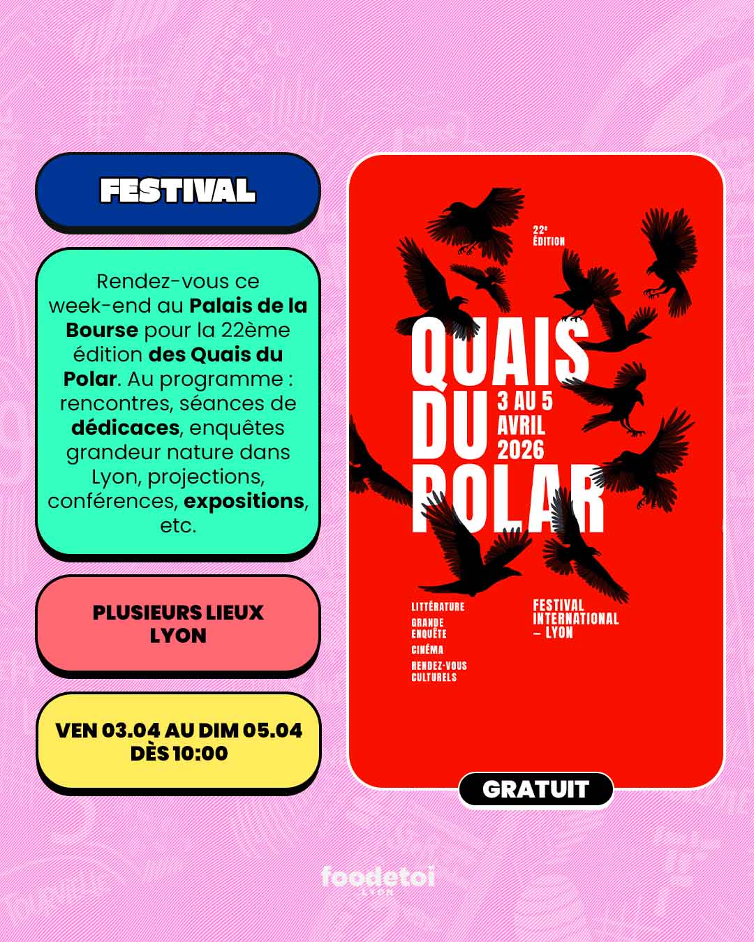 Que faire à Lyon ce week-end ?