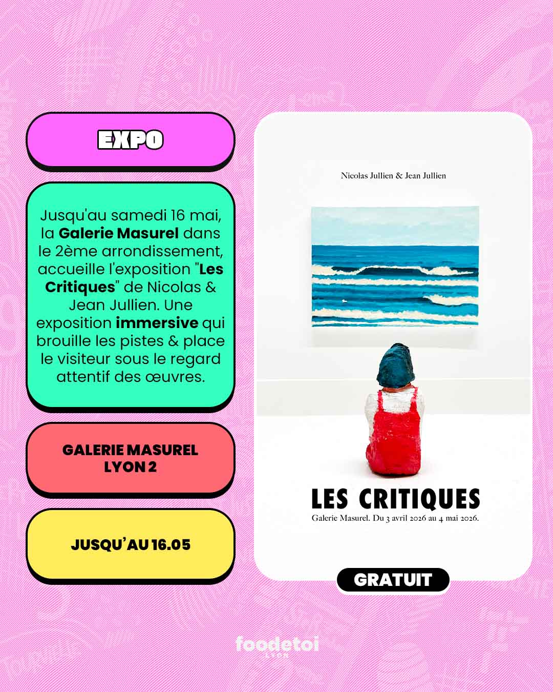 Que faire à Lyon ce week-end ? (30 avril, 1er, 2 & 3 mai 2026)