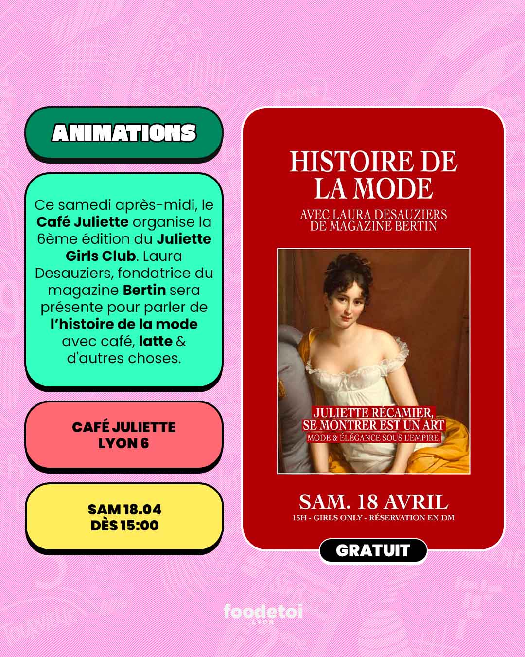 Que faire à Lyon ce week-end ? (17, 18 & 19 avril 2026)