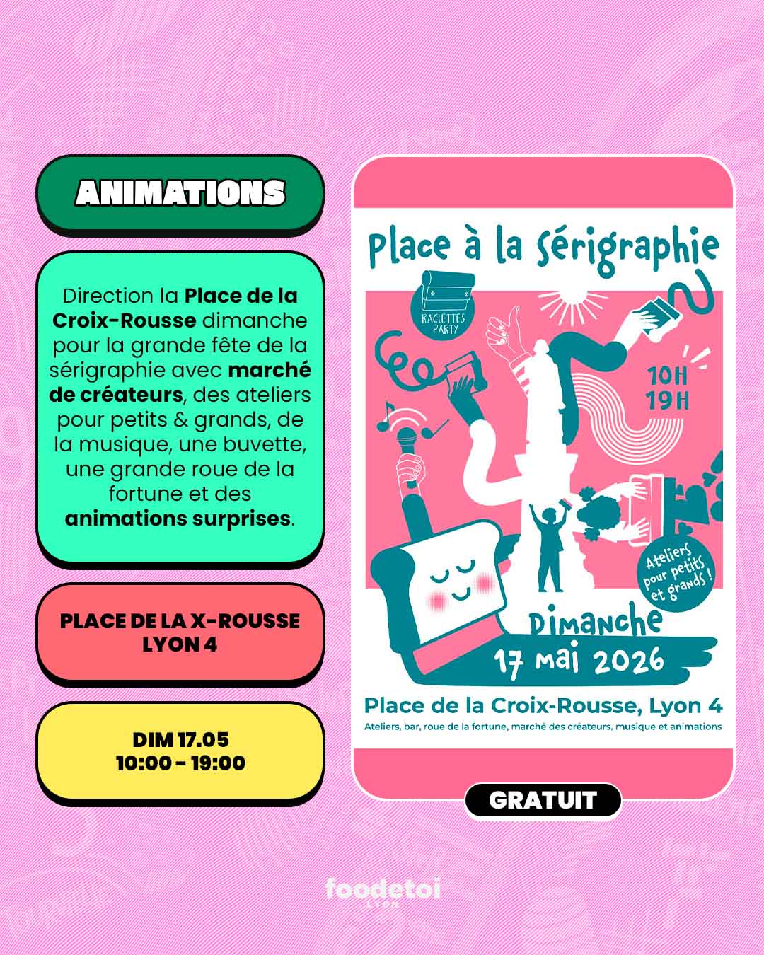 Que faire à Lyon ce week-end ? (15, 16 & 17 mai 2026)