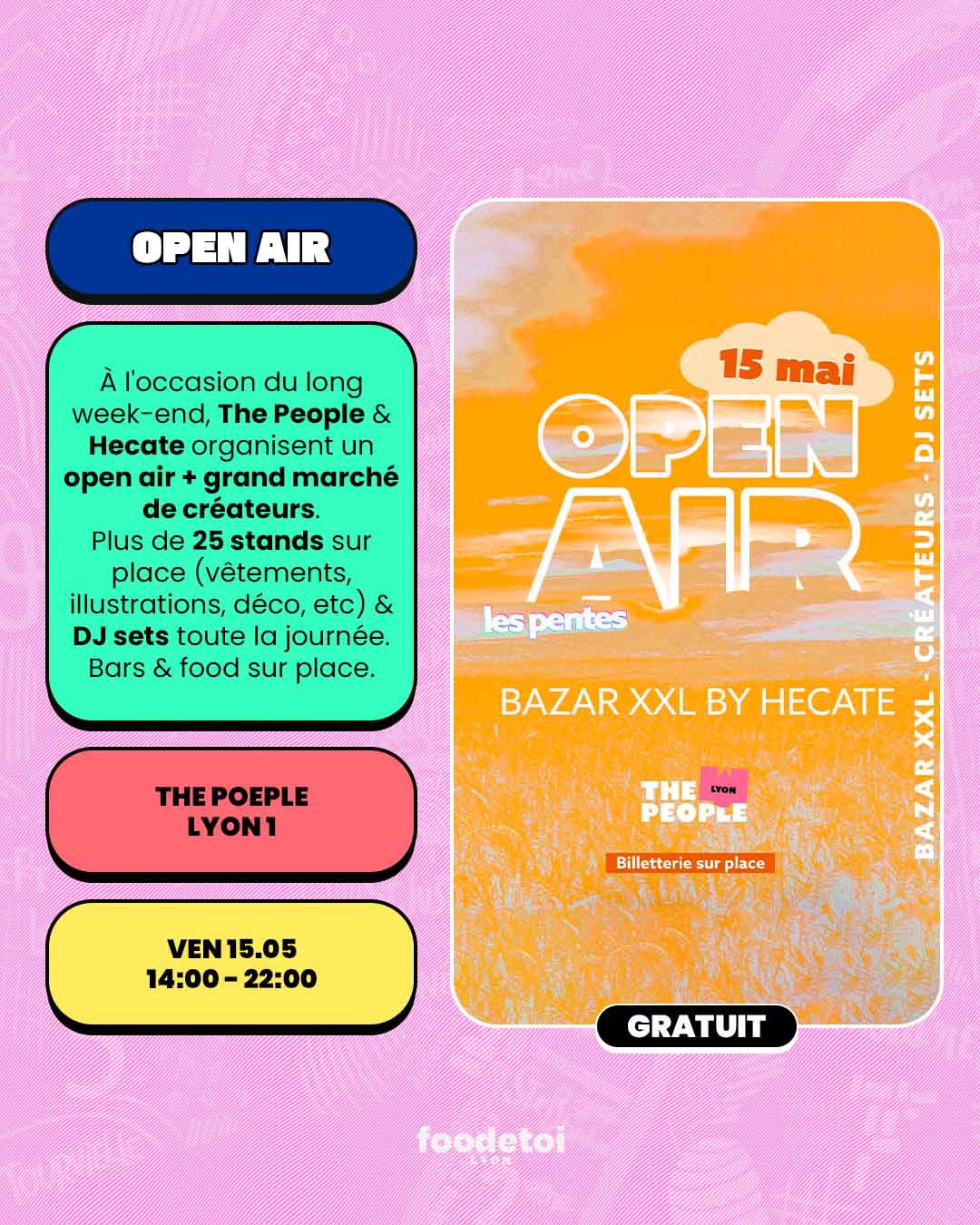 Que faire à Lyon ce week-end ? (15, 16 & 17 mai 2026)