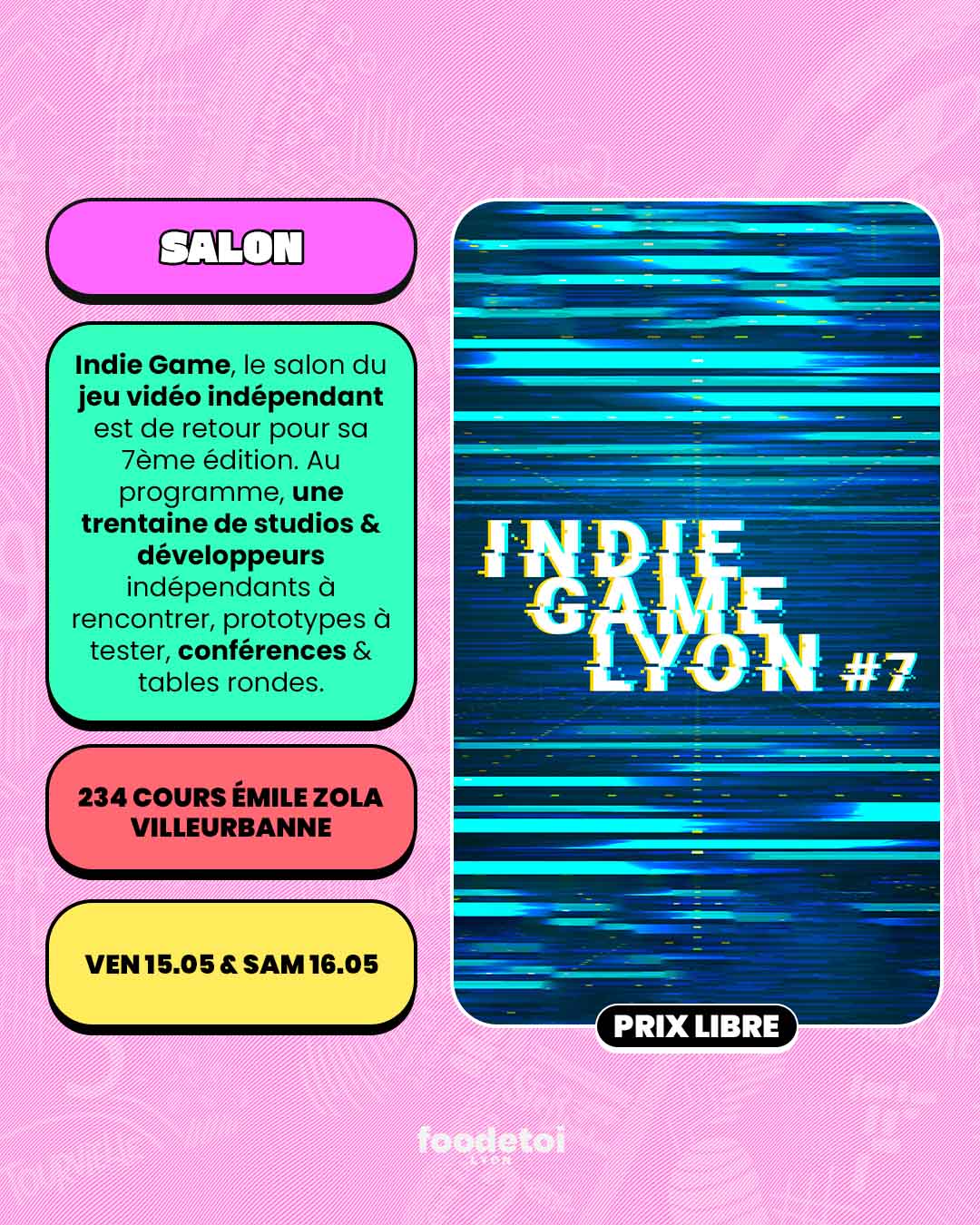Que faire à Lyon ce week-end ? (15, 16 & 17 mai 2026)