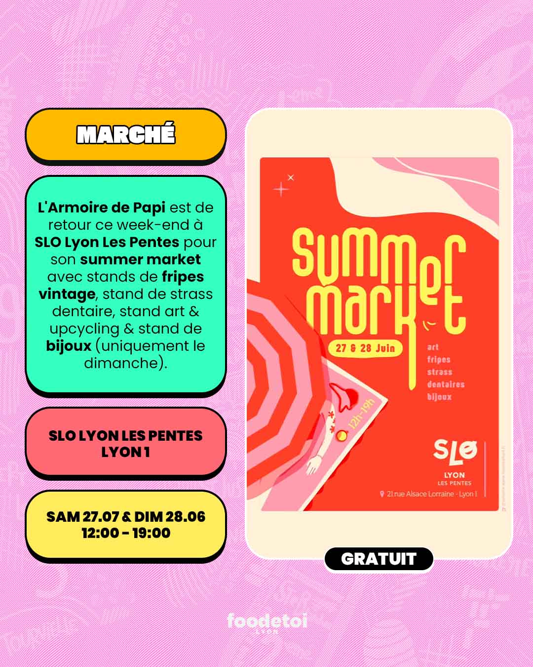 Que faire à Lyon ce week-end ? (26, 27 & 28 juin 2026)
