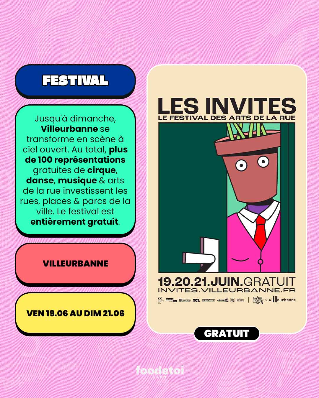 Que faire à Lyon ce week-end ? (19, 20 & 21 juin 2026)