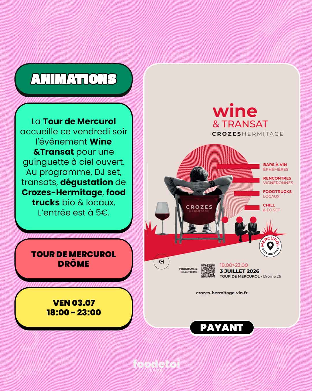 Que faire à Lyon ce week-end ? (3, 4 & 5 juillet 2026)