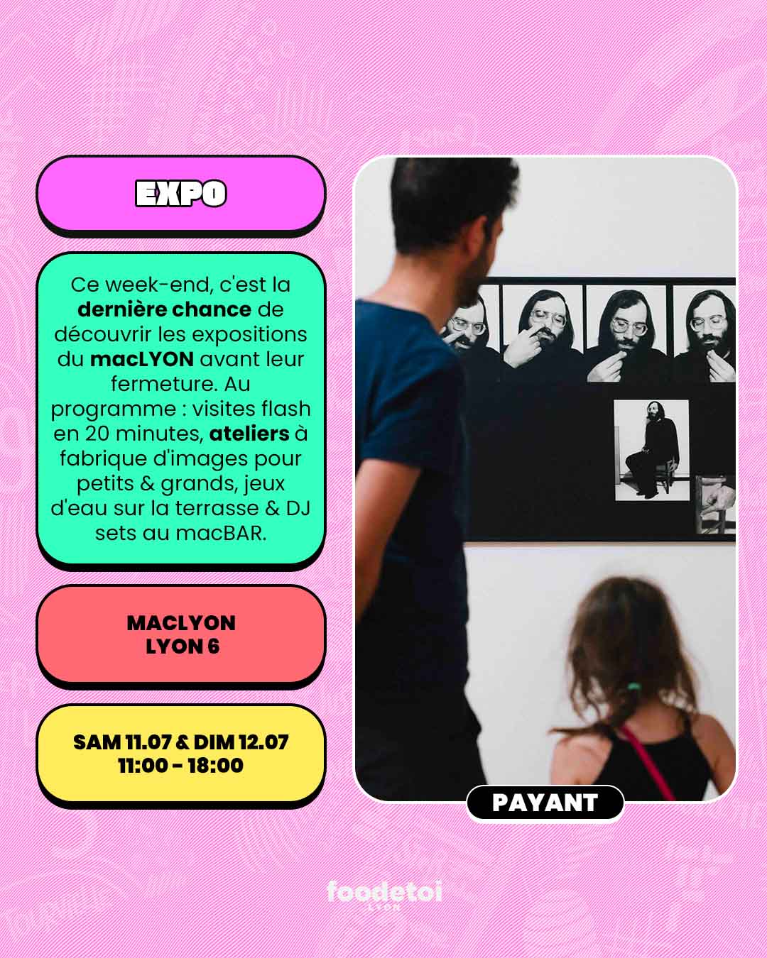 Que faire à Lyon ce week-end ? (10, 11 & 12 juillet 2026)