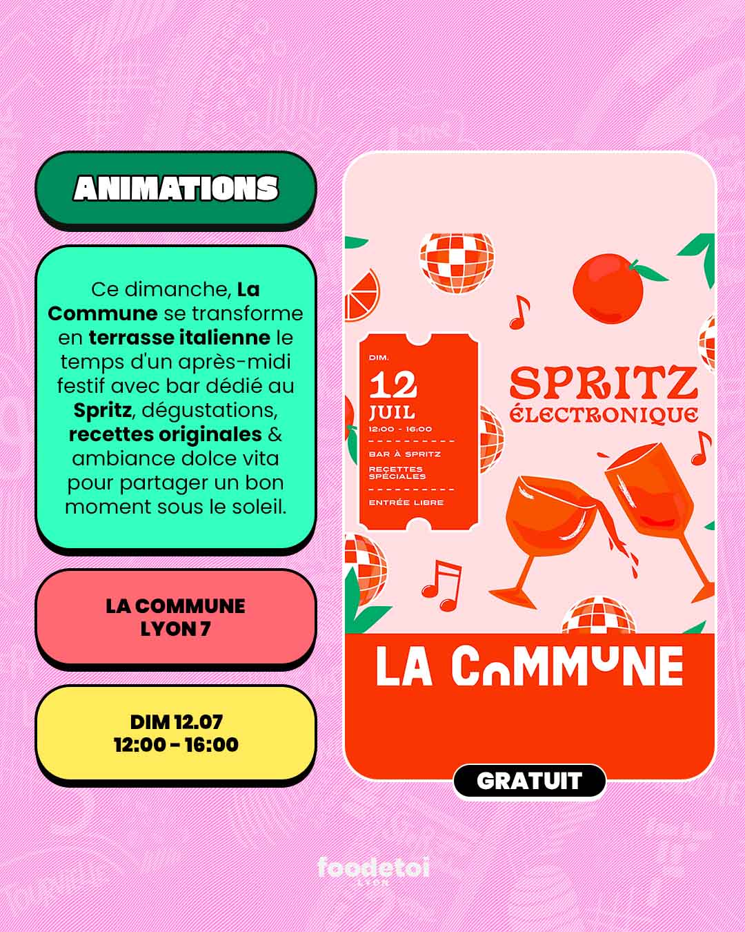 Que faire à Lyon ce week-end ? (10, 11 & 12 juillet 2026)