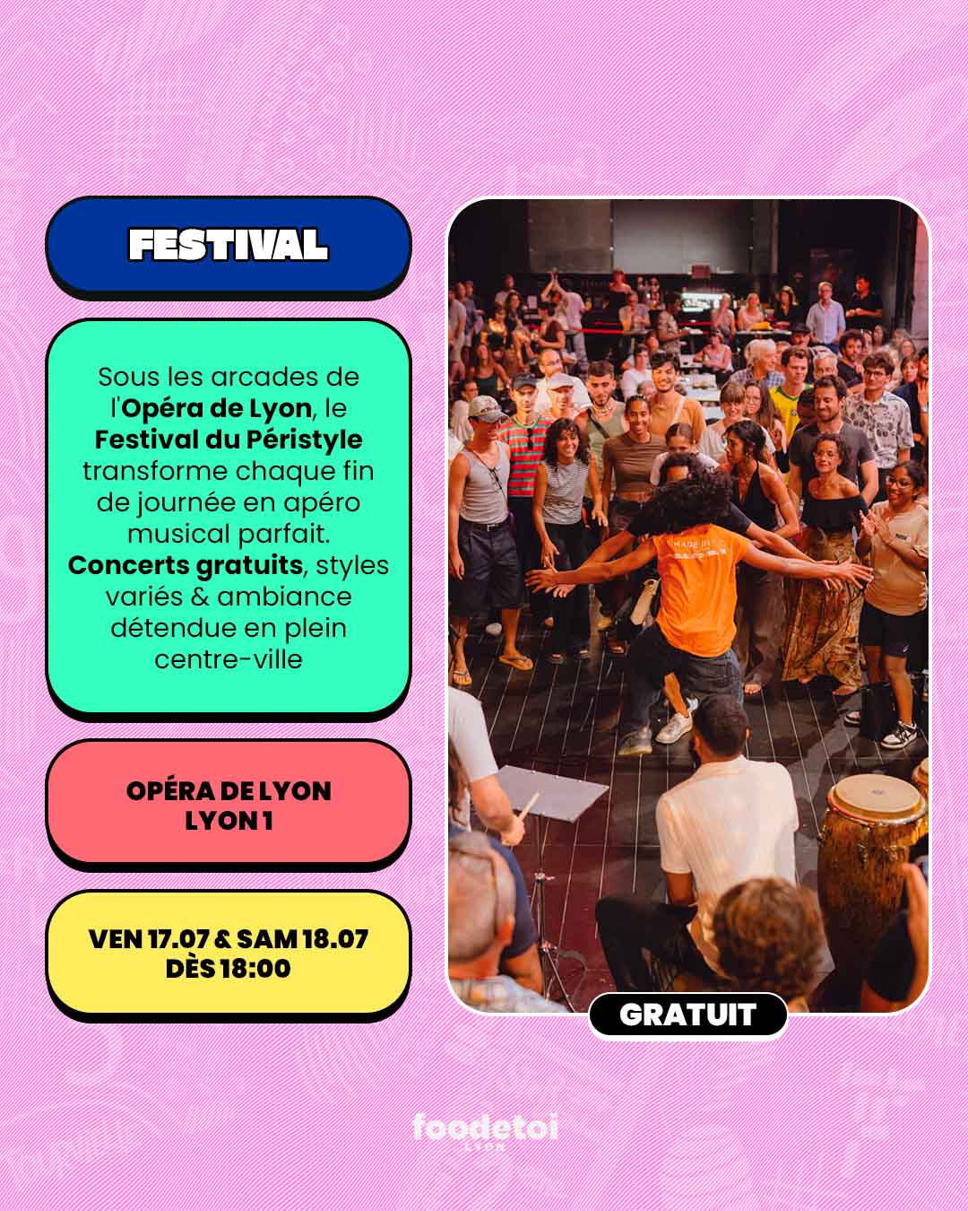 Que faire à Lyon ce week-end ? (17, 18 & 19 juillet 2026)