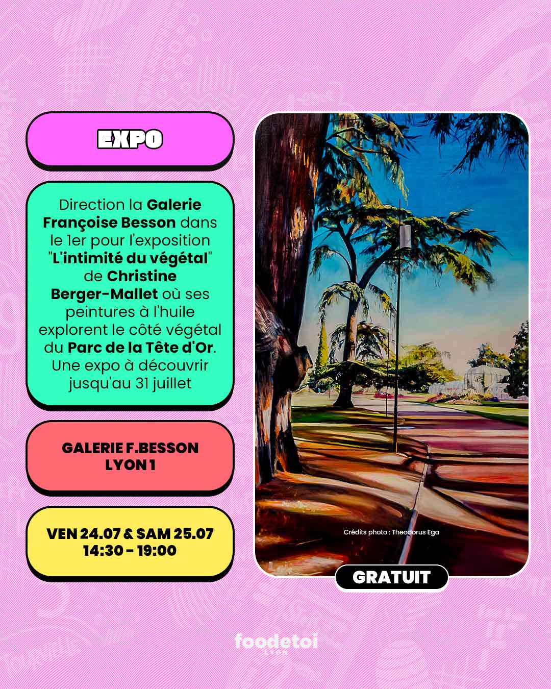 Que faire à Lyon ce week-end ? (24, 25 & 26 juillet 2026)