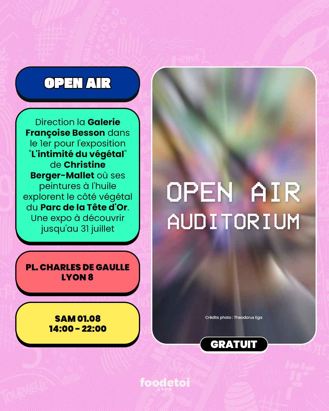 Que faire à Lyon ce week-end ? (31 juillet, 01 & 02 août 2026)