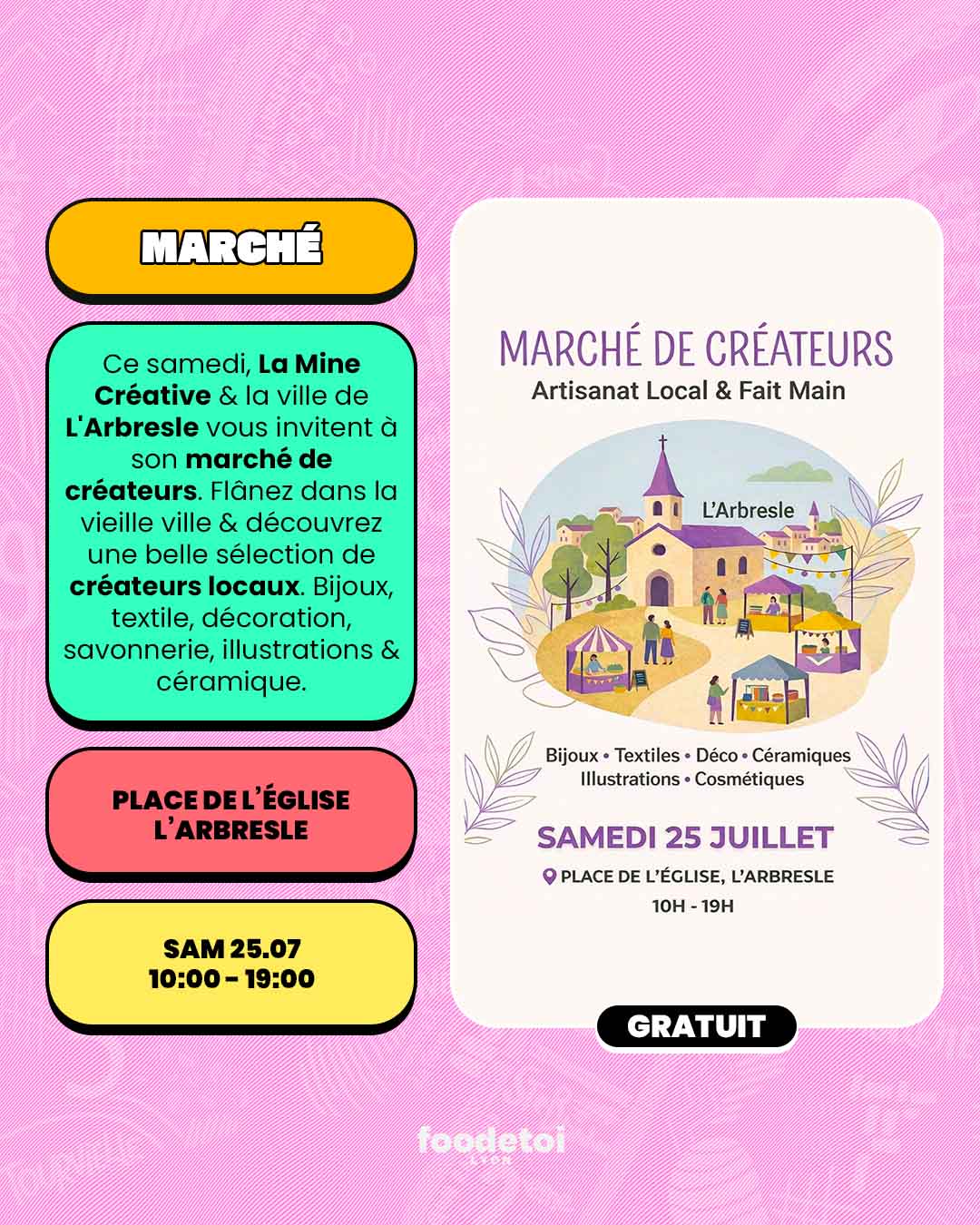Que faire à Lyon ce week-end ? (24, 25 & 26 juillet 2026)