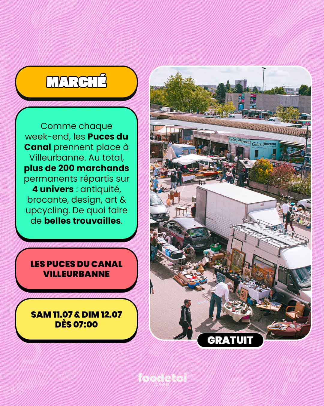Que faire à Lyon ce week-end ? (10, 11 & 12 juillet 2026)