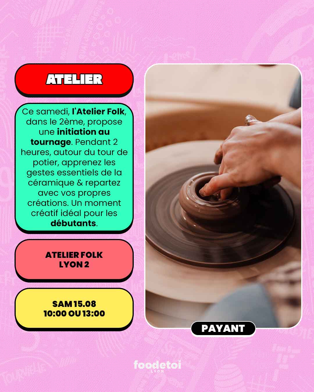 Que faire à Lyon ce week-end ? (14, 15 & 16 août 2026)