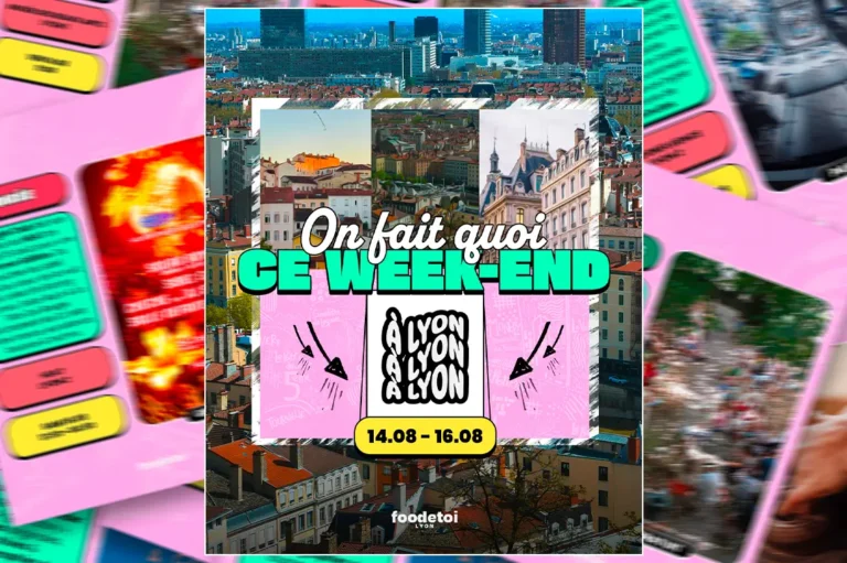 Que faire à Lyon ce week-end ? (14, 15 & 16 août 2026)