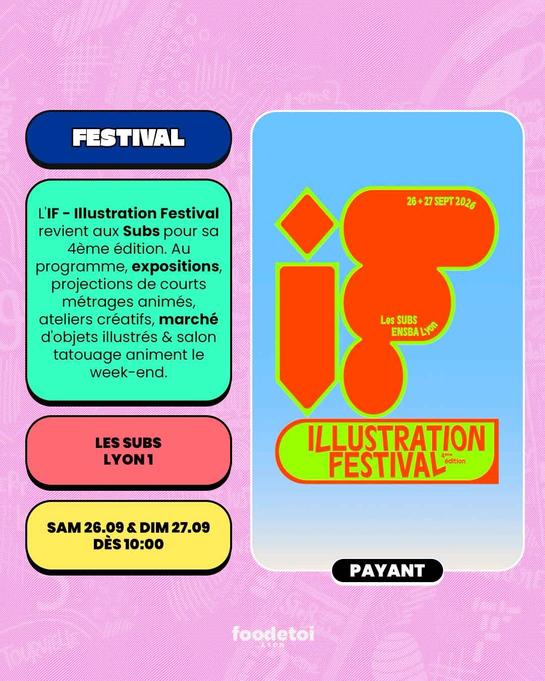 Que faire à Lyon ce week-end ? (25, 26 & 27 septembre 2026)