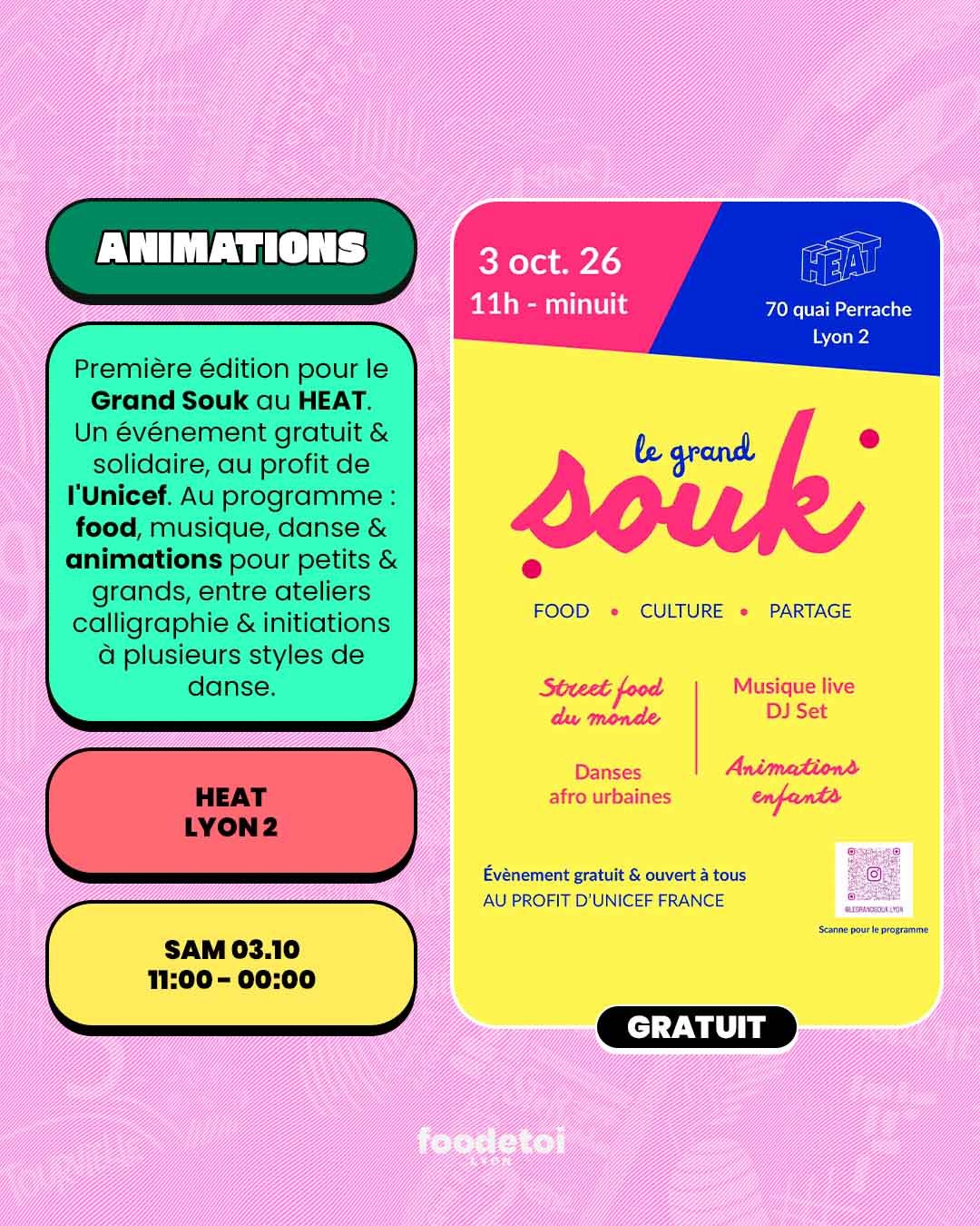 Que faire à Lyon ce week-end ? (02, 03 & 04 octobre 2026)