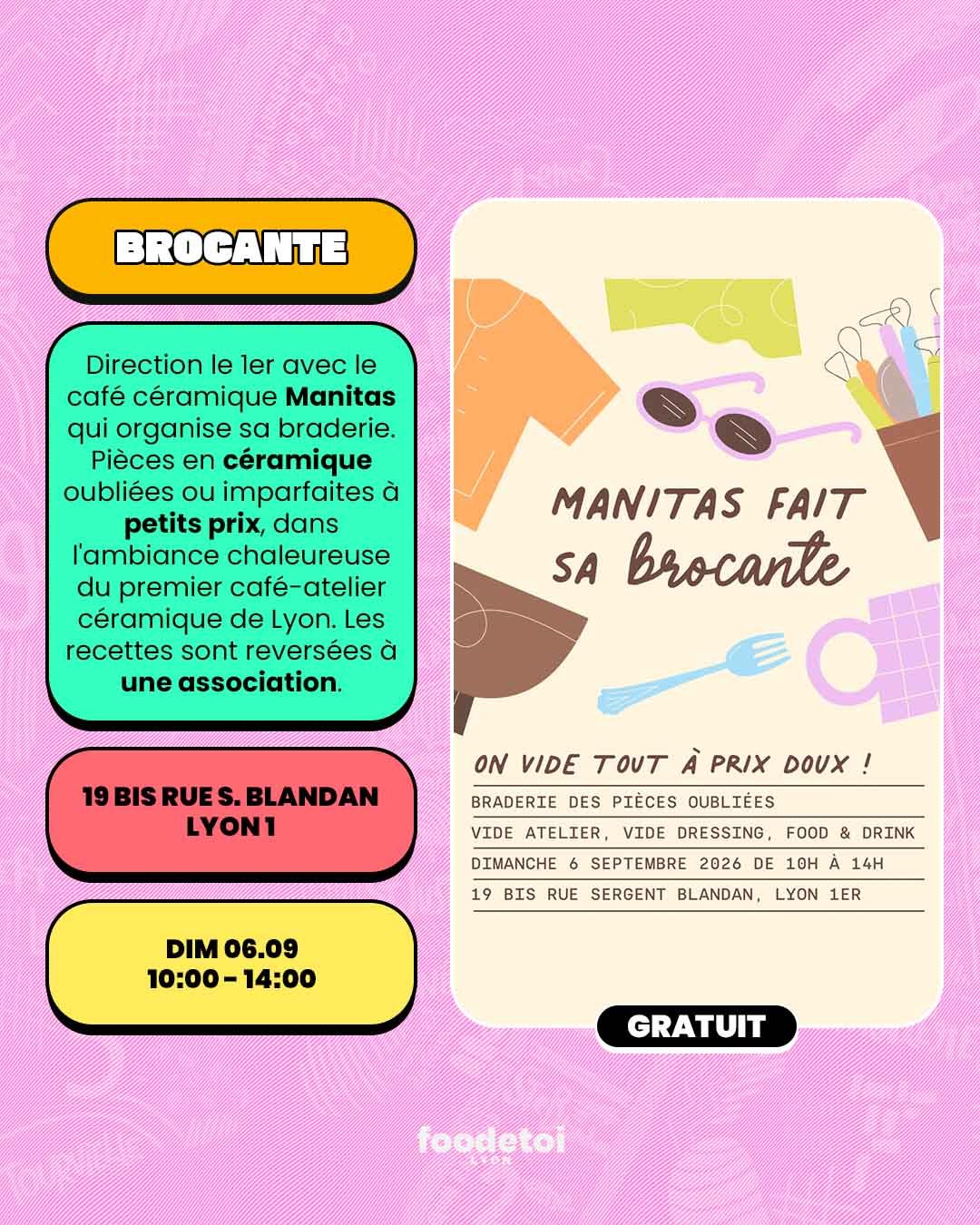 Que faire à Lyon ce week-end ? (04, 05 & 06 septembre 2026)