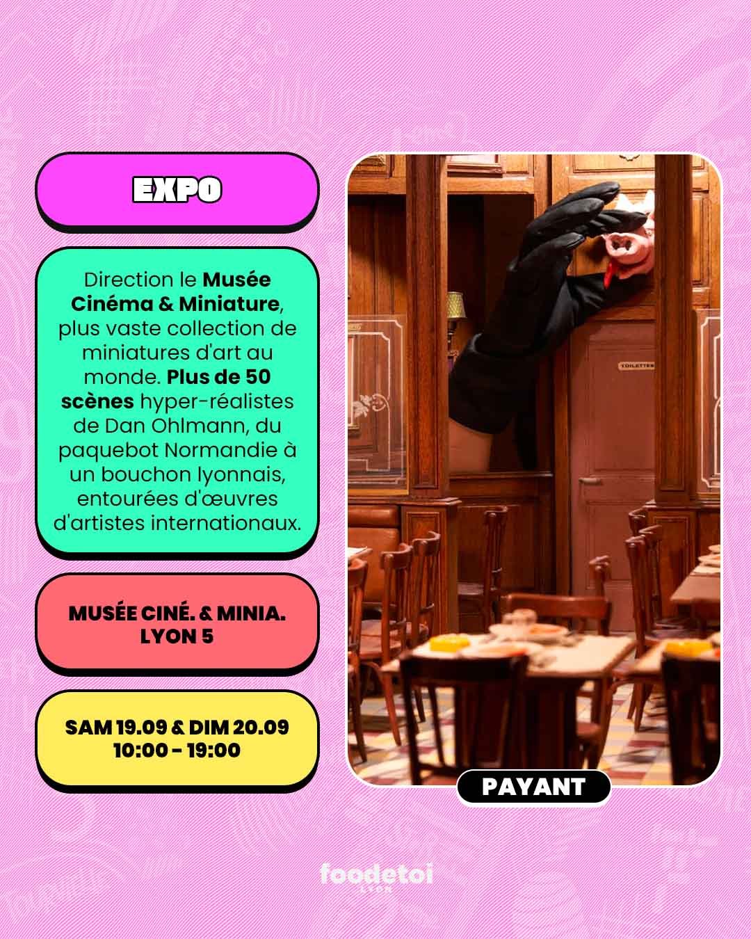 Que faire à Lyon ce week-end ? (18, 19 & 20 septembre 2026)