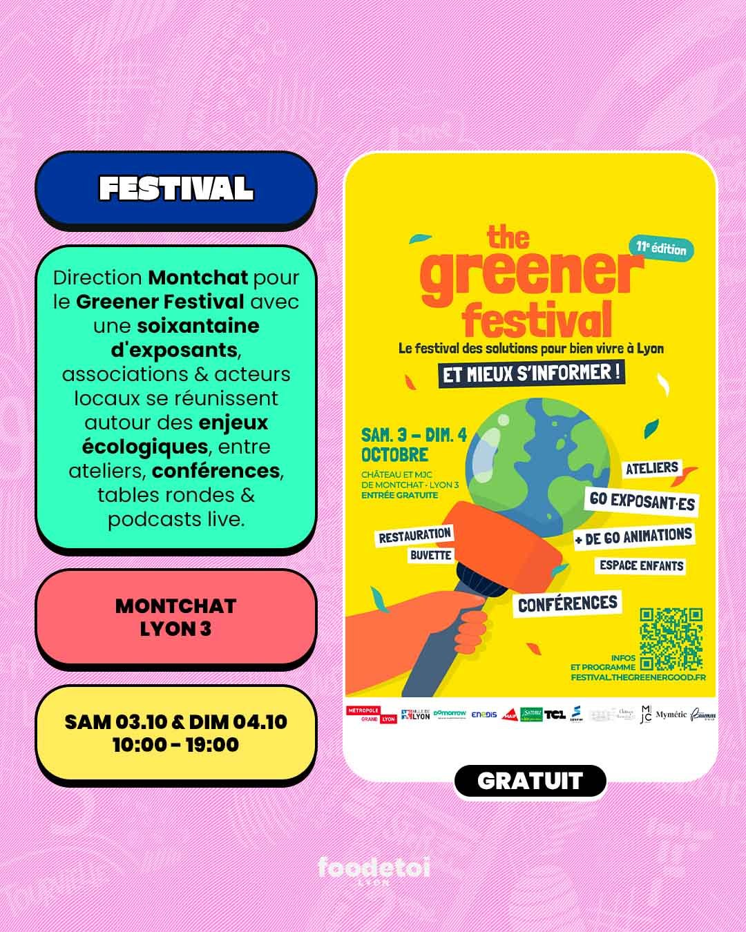 Que faire à Lyon ce week-end ? (02, 03 & 04 octobre 2026)