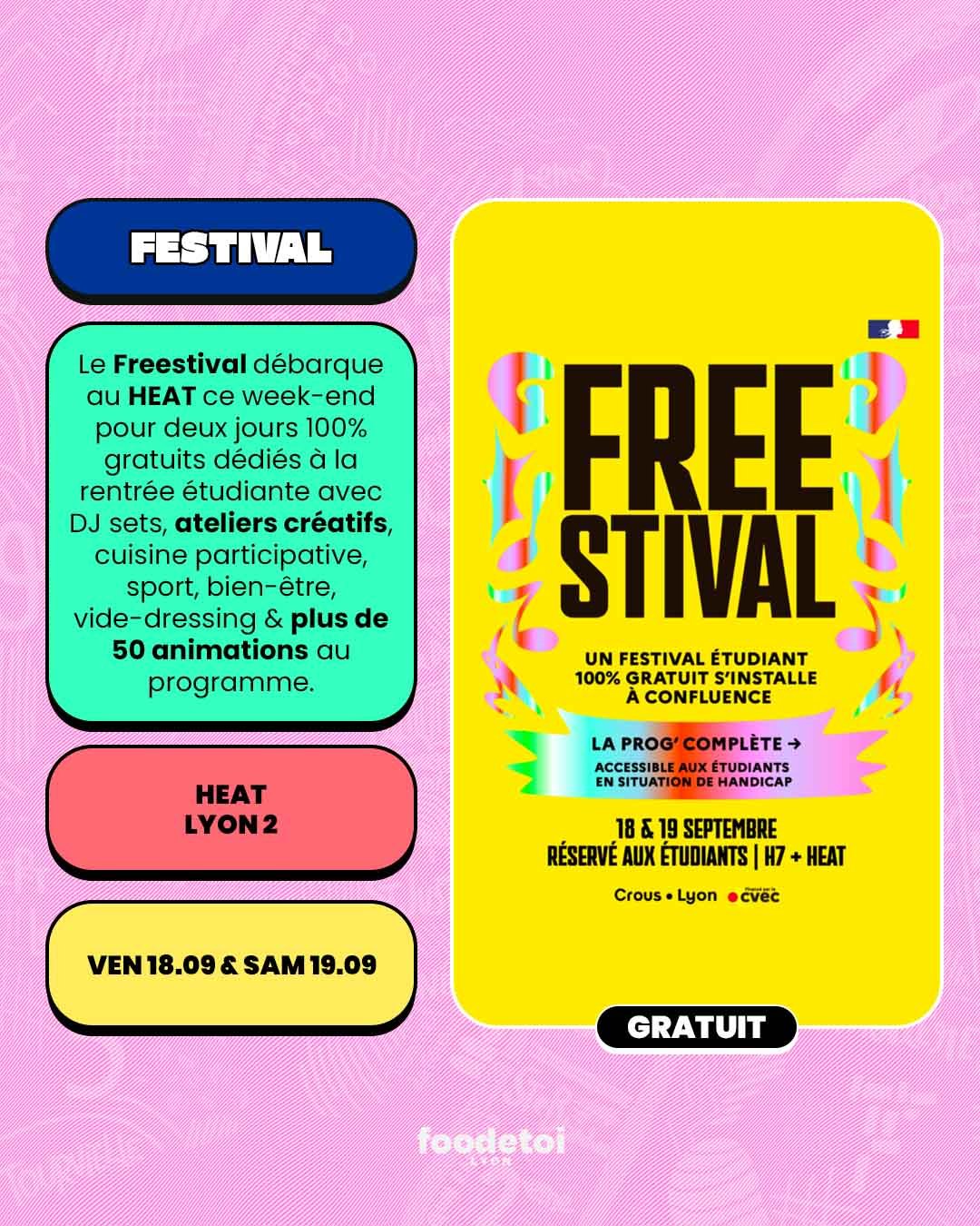 Que faire à Lyon ce week-end ? (18, 19 & 20 septembre 2026)