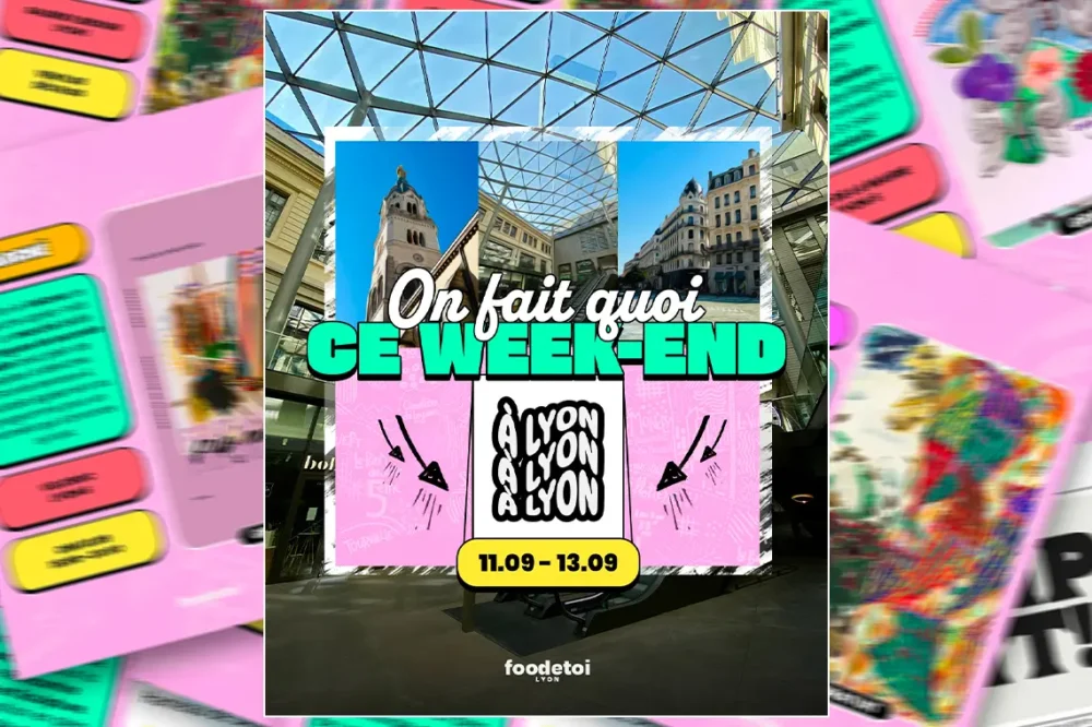 Que faire à Lyon ce week-end ? (11, 12 & 13 septembre 2026)