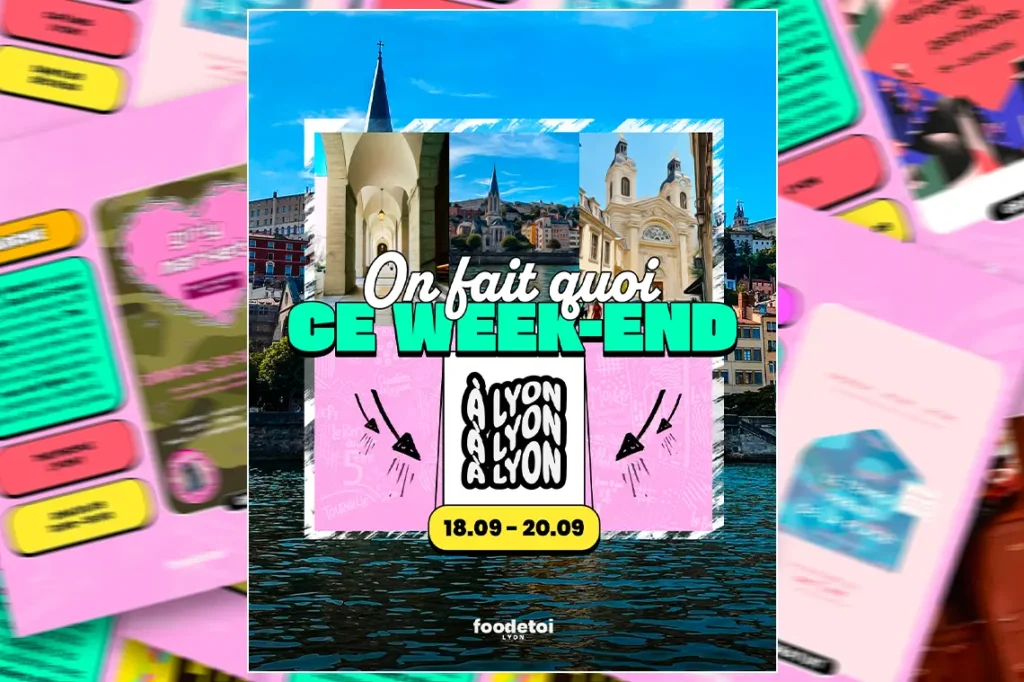Que faire à Lyon ce week-end ? (18, 19 & 20 septembre 2026)