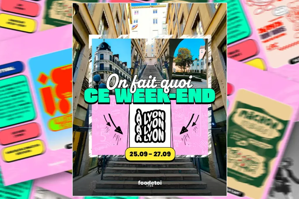 Que faire à Lyon ce week-end ? (25, 26 & 27 septembre 2026)