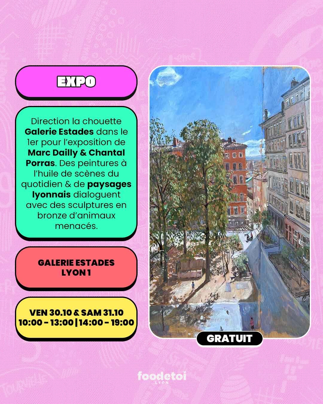 Que faire à Lyon ce week-end ? (30, 31 octobre & 1er novembre 2026)