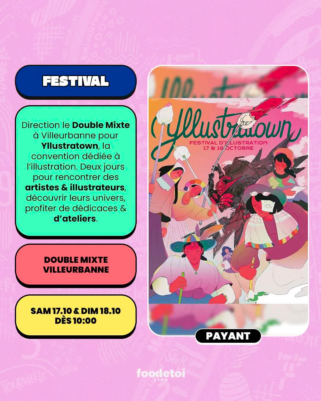 Que faire à Lyon ce week-end ? (16, 17 & 18 octobre 2026)