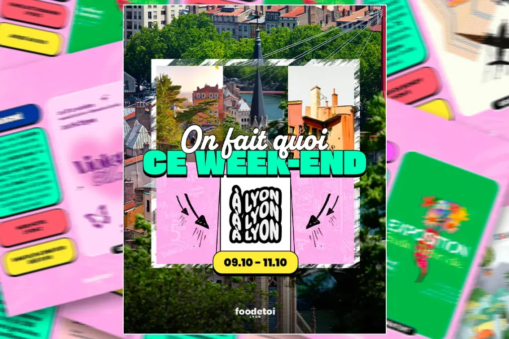 Que faire à Lyon ce week-end ? (09, 10 & 11 octobre 2026)